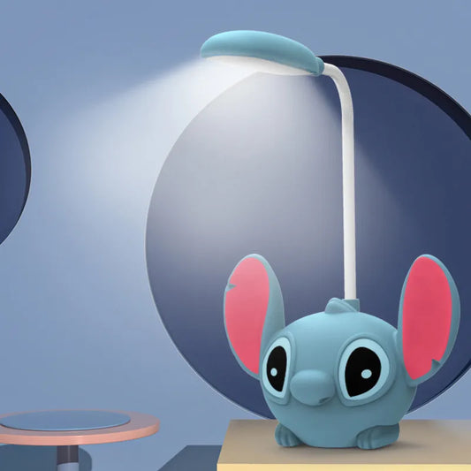 Cute Character Desk Lamp With Pencil Sharpener